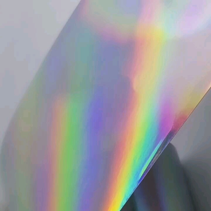Custom Hologram Stickers Eggshell Vinyl Roll A4 Graffiti Holographic