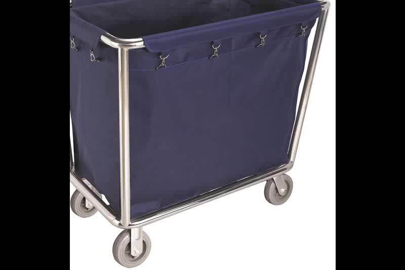 Hotel Room Four Wheels Stainless Steel Housekeeping Trolley Maid Cart