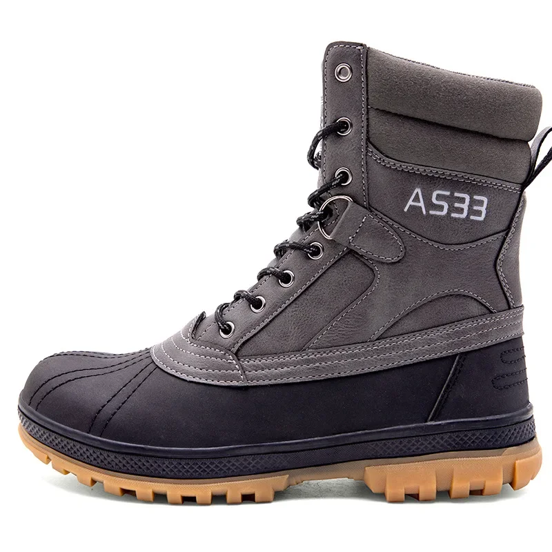 Factory Direct Sales Large Size Military Boots Men's Outdoor Sports Casual Shoes Wear-Resistant Front Lace-Up Outdoor Field Training Boots for Men