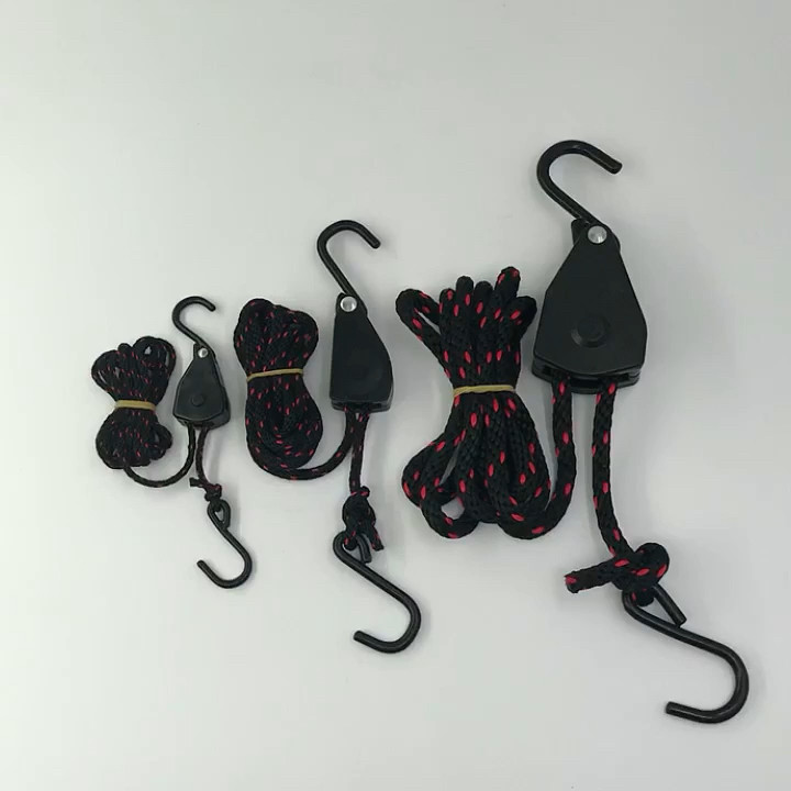 1/8 Inch 6feet Rope Ratchets Tie Down Straps For Truck Bed,Pp Coated