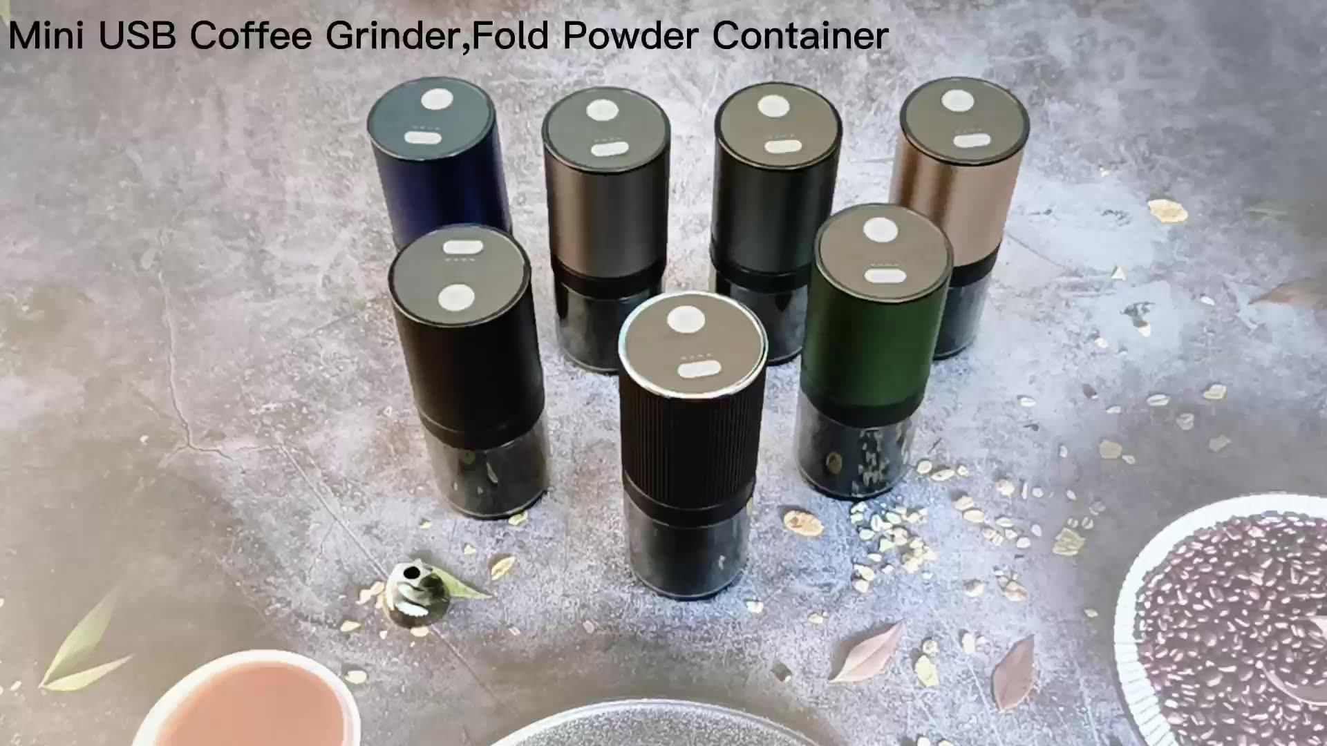 Smallest Electric Coffee Grinder Usbc Rechargeable Coffee Grinder With