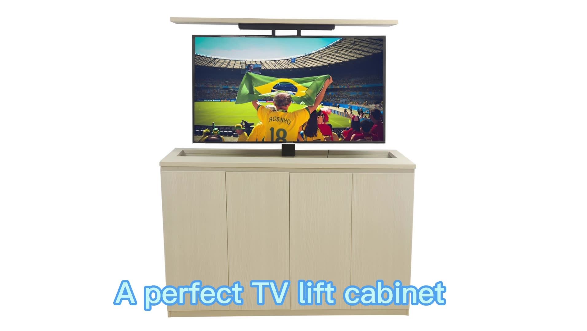 3270 Inch Electric Tv Lifter Tv Lift Stand With Automatic