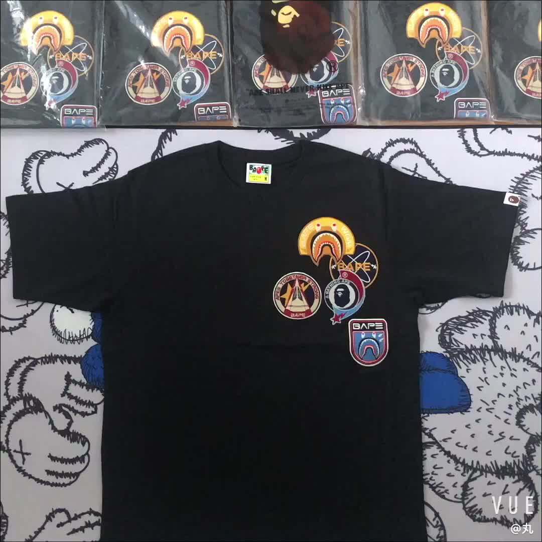 穿上这件Bape鲨鱼T恤我直接潮人附体！ - 种草笔记- 淘江湖