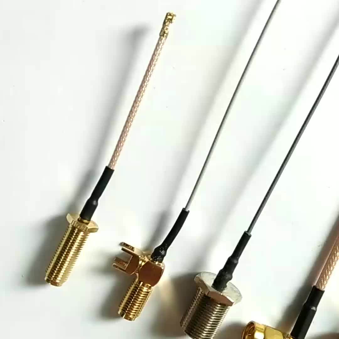 Front Mount Sma Coaxial Cable Sma Male Female To Ipex Rg1.13 Rg1.37 Sma