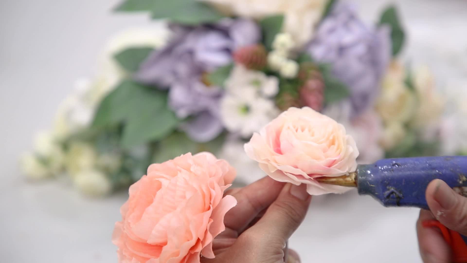 Hot Sale Custom Decorative Artificial High Quality Rose Flower Buy