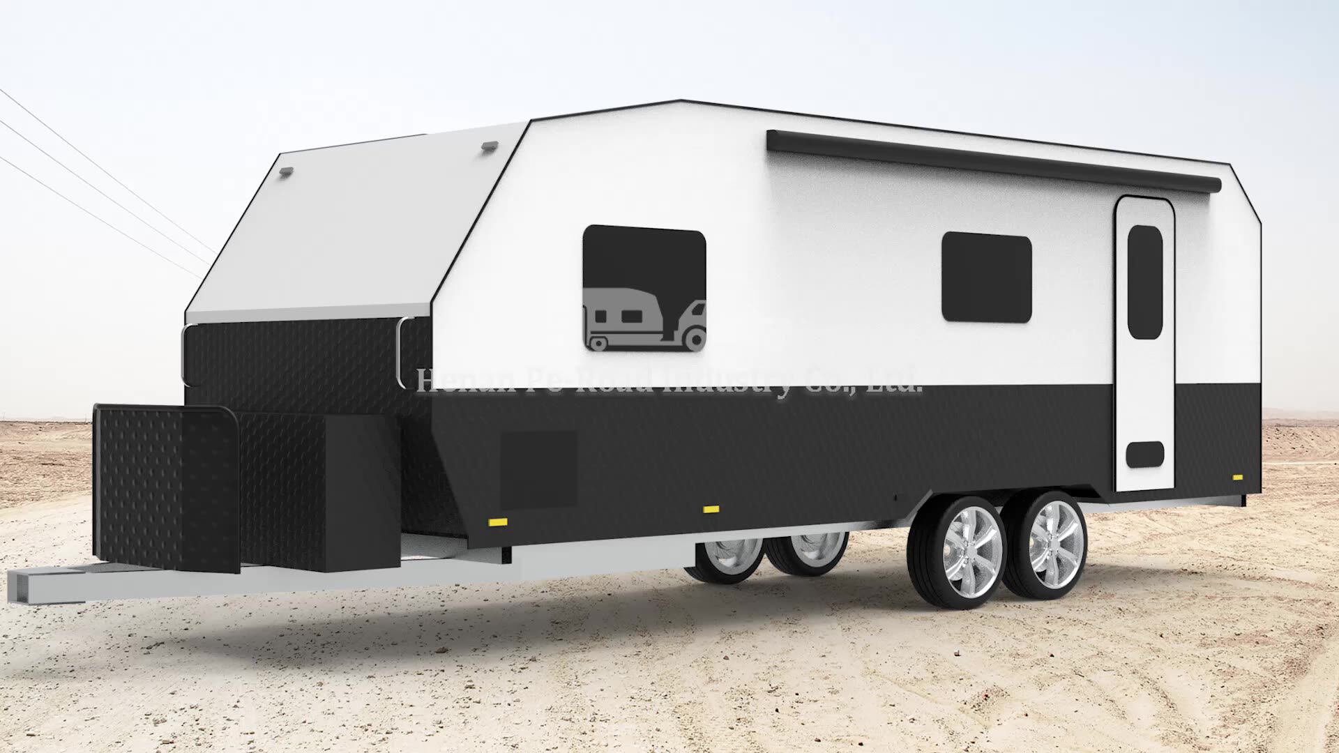 Australian Standard High Quality Dual Axle 22ft Motorhome Travel Camping Caravan Off Road