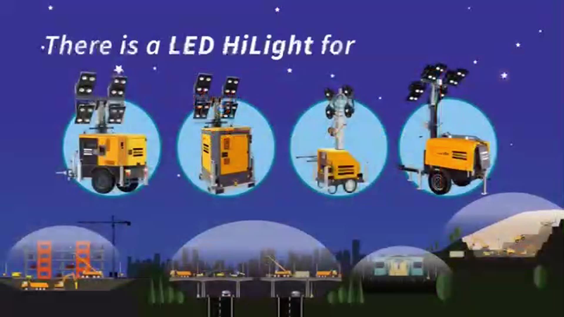 Metal Halide Hilight V4w Light Tower Atlas Copco Buy V4w Light Tower