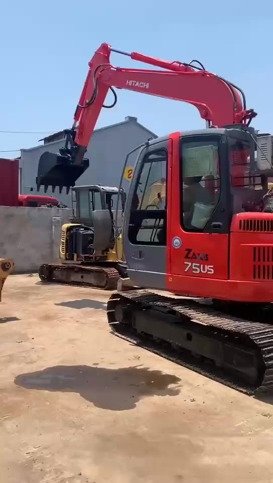 キ*)手動自販機2台 二手日立小型挖掘机ZX70 ZX70-3 ZX70LC-3 ZAXIS 70 7吨日本履带