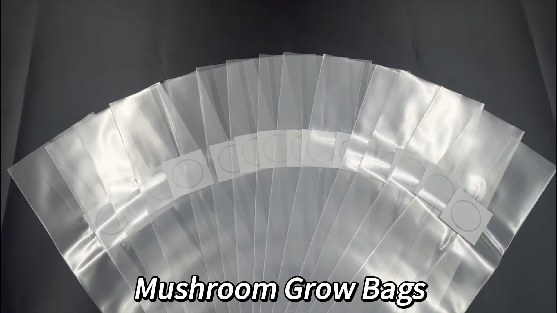 TANCUDER 20 PCS Mushroom Bags With Vents, Mushroom Grow Bags Autoclavable Mushroom Spawn Grow Bag Clear Breathable Mushroom Substrate Bag With 0.2