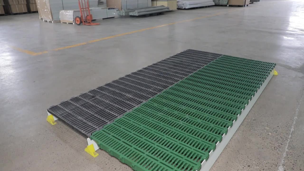 Pig Floor Plastic Slat Flooring 500*600 Mm Piglet Plastic Slat Floor