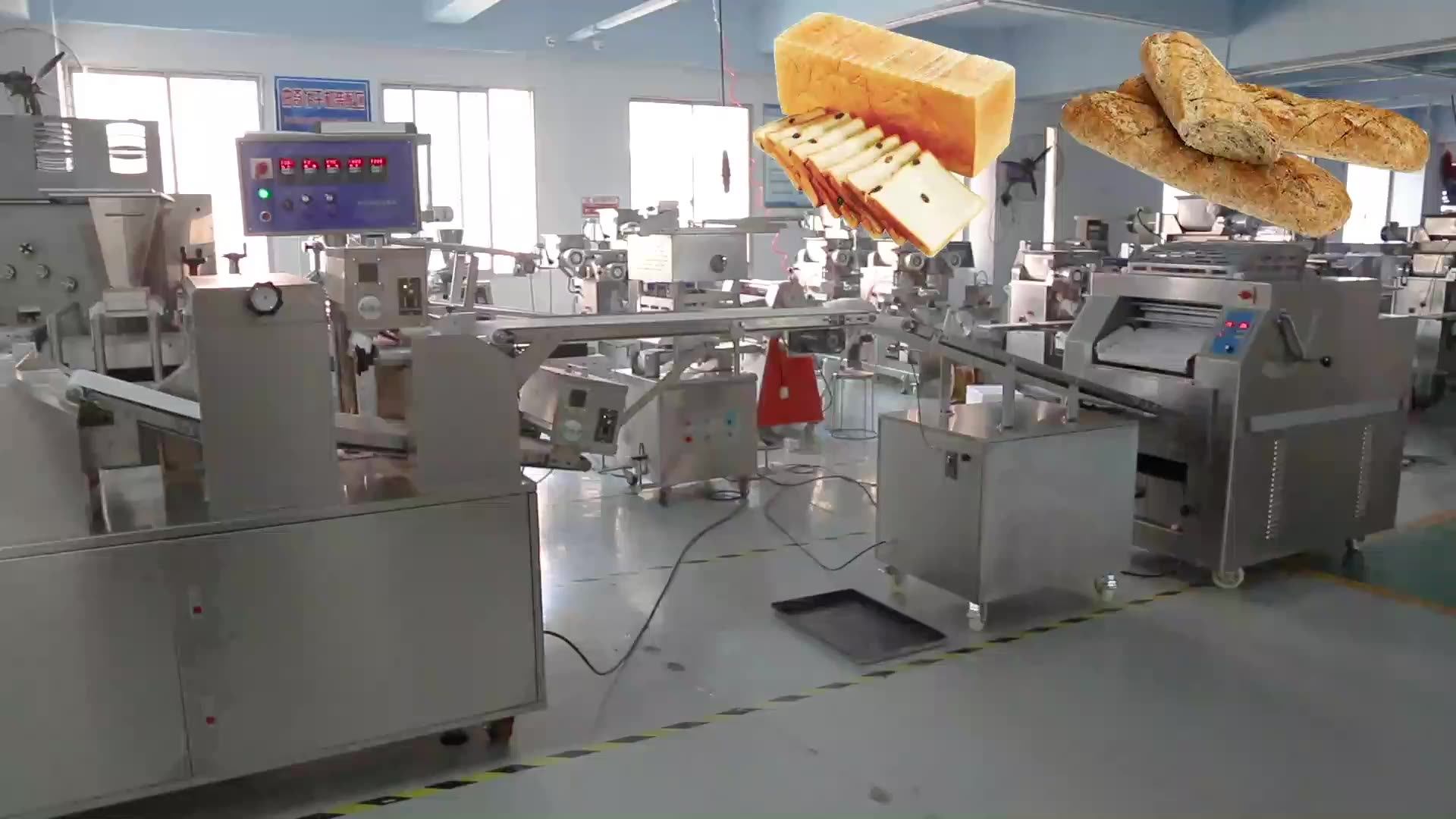 High Efficient Pita Bread Making Baking Maker Machine Fully Automatic