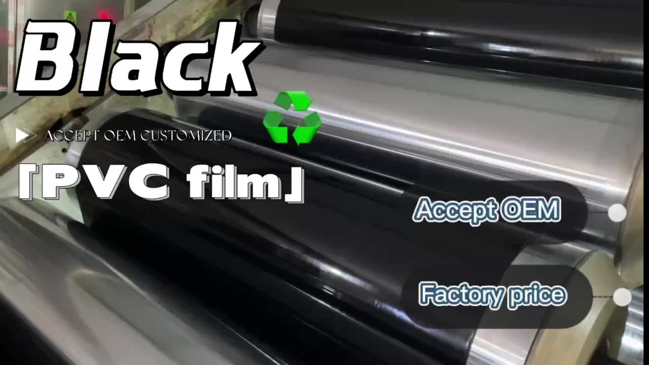 0.2mm Matte Black Plastics Thin Pvc Rigid Sheet For Stationery Buy 0