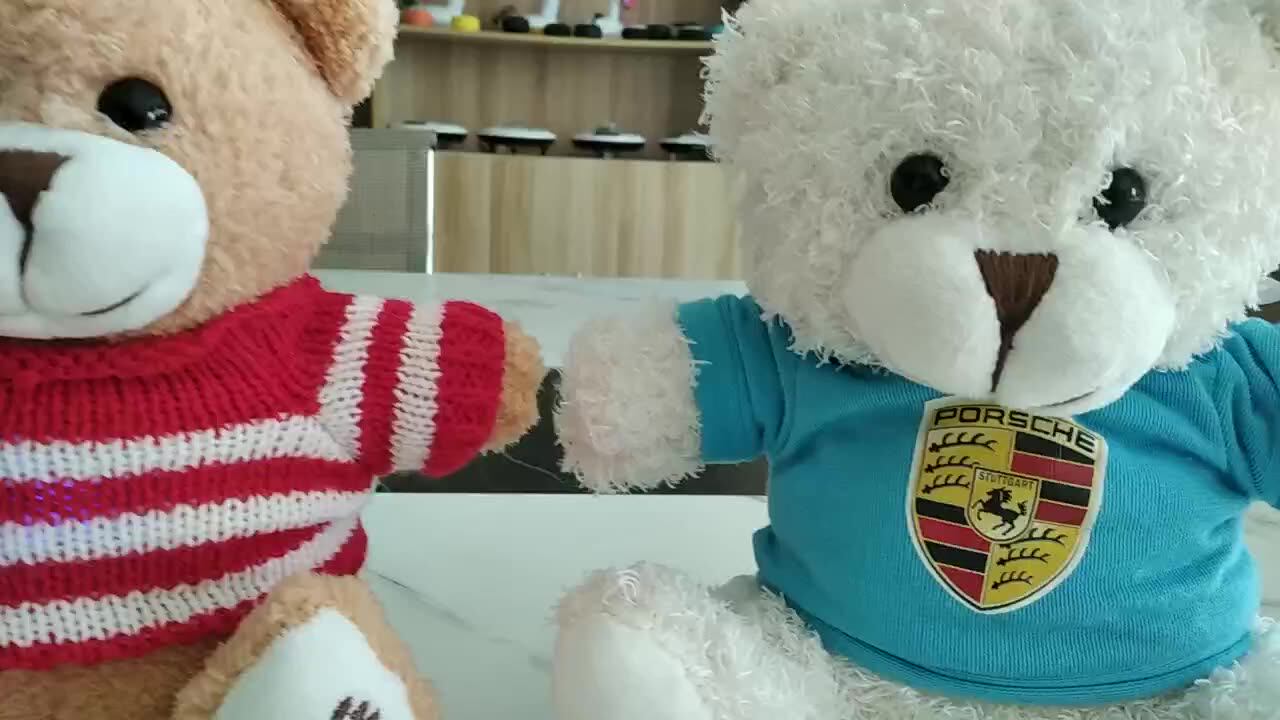 Teddy Bear Bluetooth Speaker Stuffed Animal Plush Toy Audio Portable