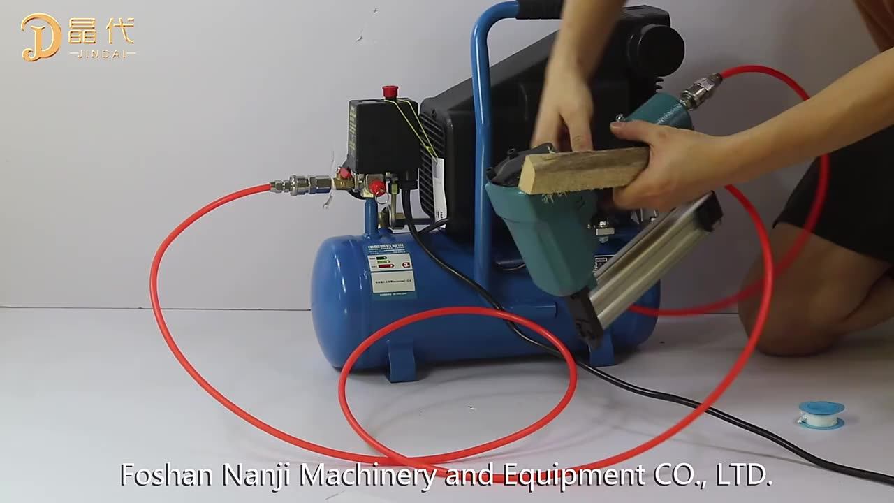 China 1100w 1500w 2hp Paint Spray Gun Industrial Compressors 8bar