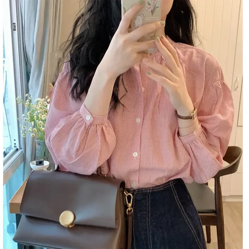 Fuchsia autumn design shirt