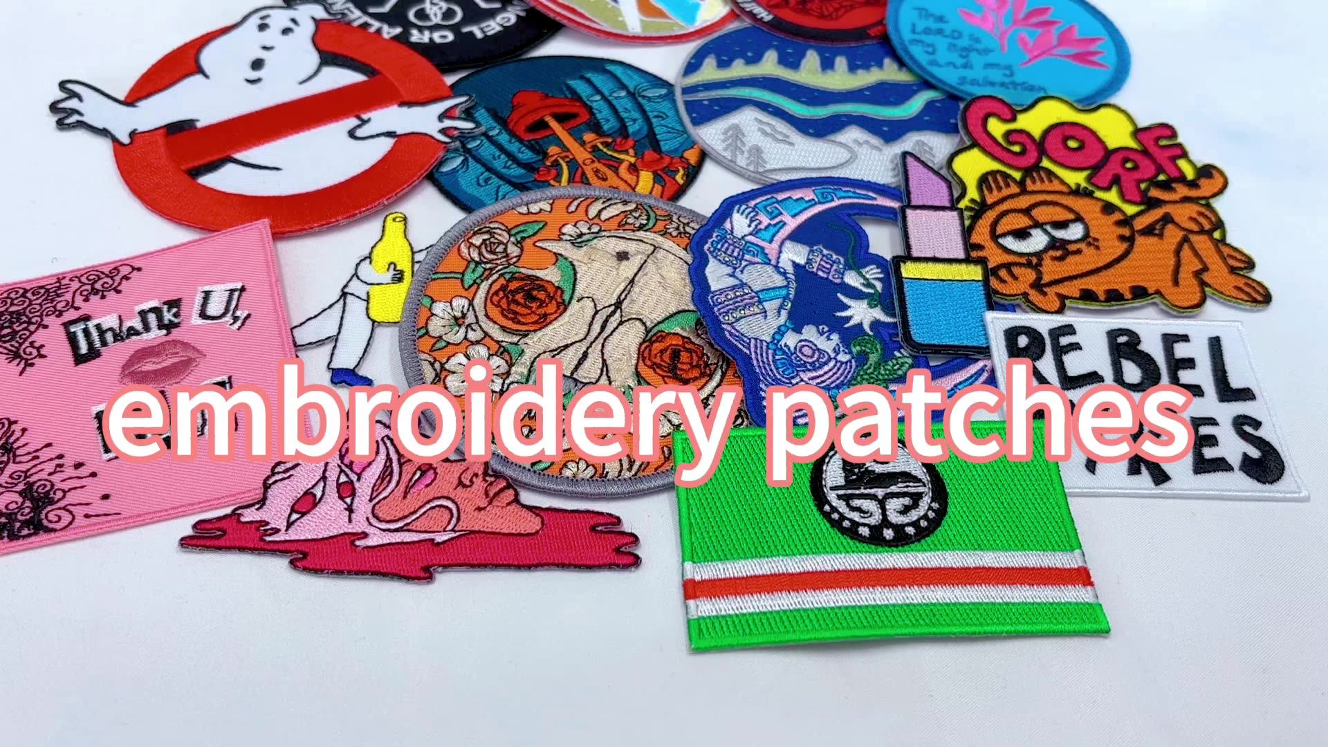 Custom 3d Puff Logo Iron On Embroidered Letter Wholesale Custom ...