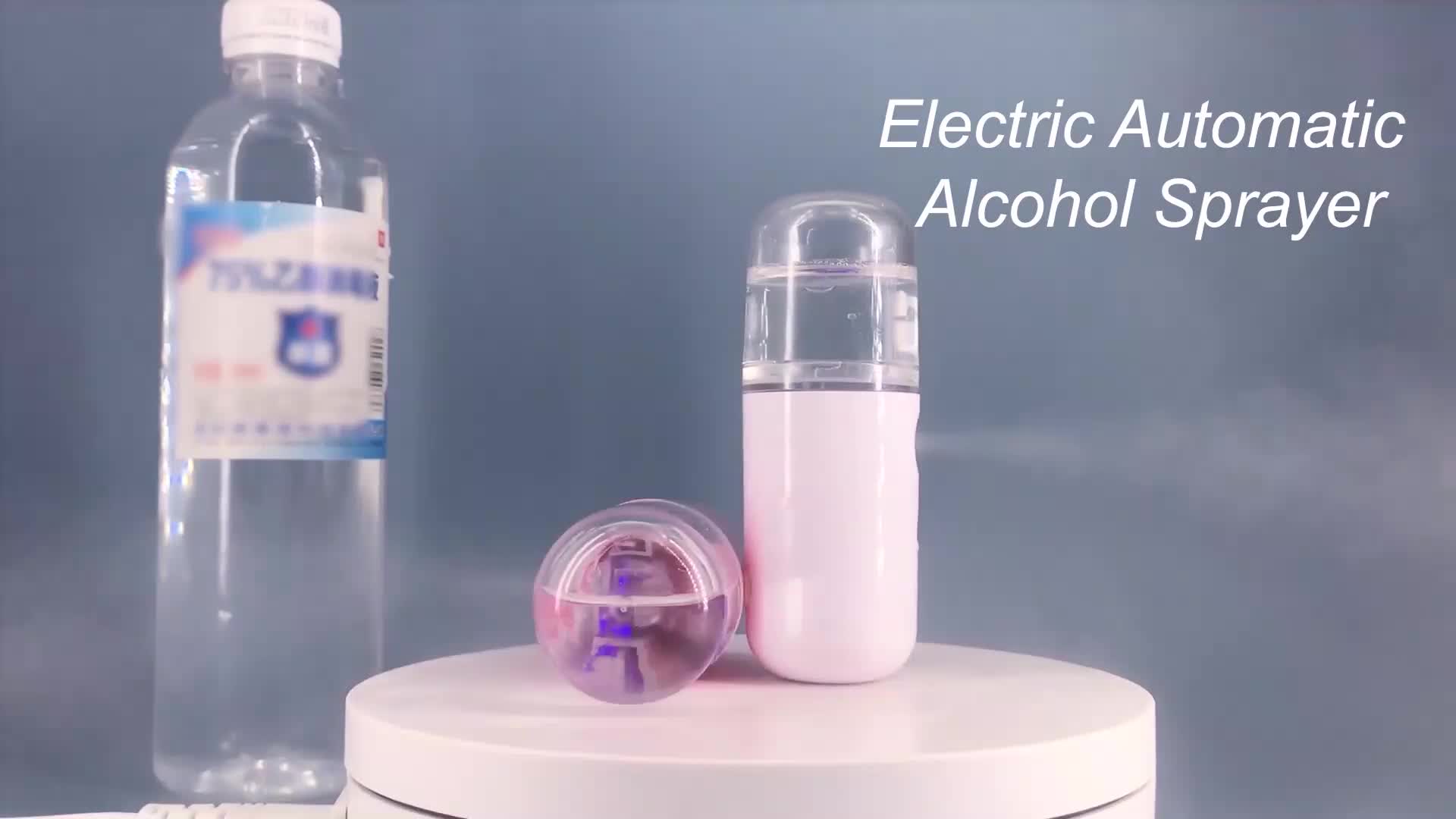 Mini Portable Mister Fogger Water Mister Spray Bottle Moisturizing Skin