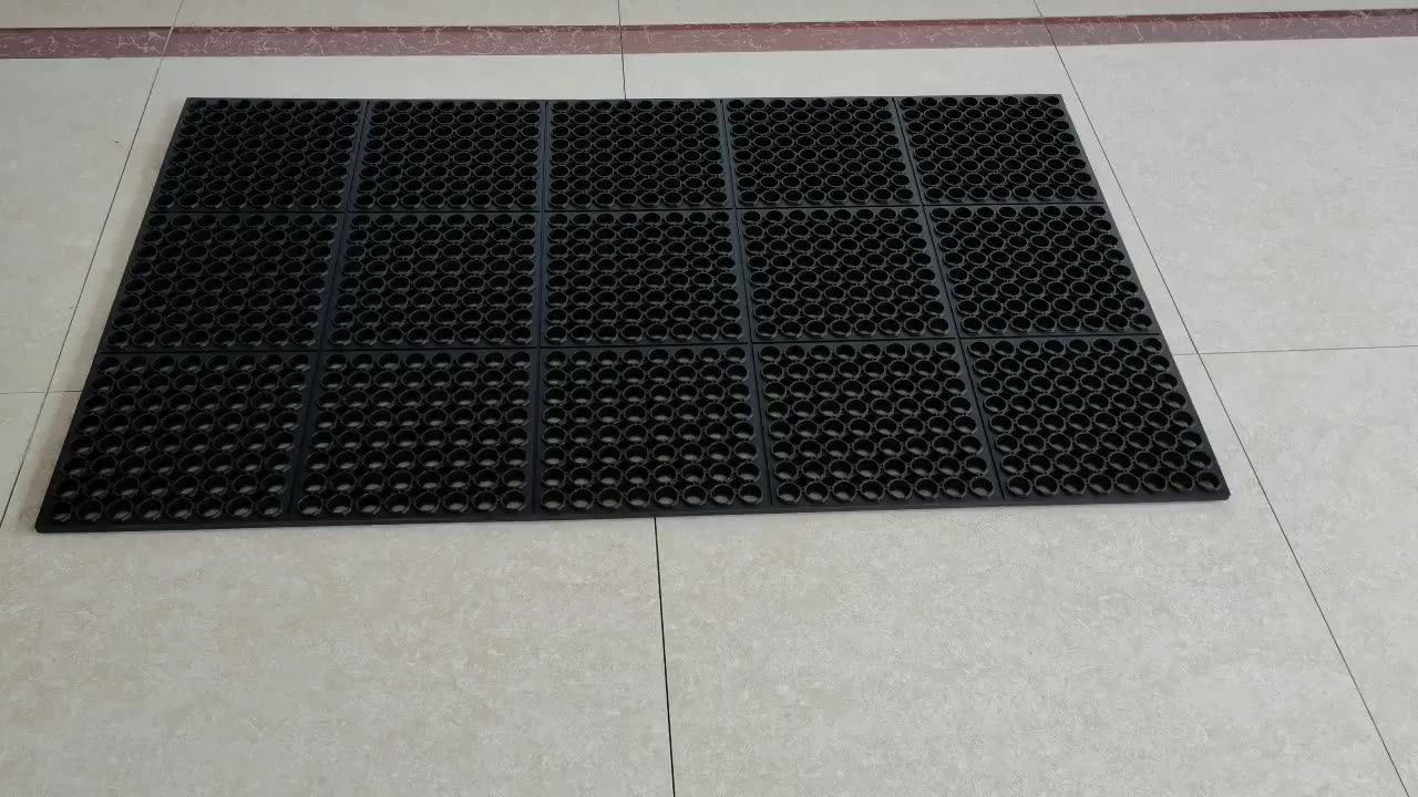 Heavy Duty Oil Proof Industrial Warehouse Natural Rubber Floor