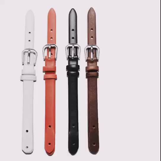 8mm Width Leather Watch Strap For Ladies Watches Buy Watch Women,Lady Watch Band,8mm Width