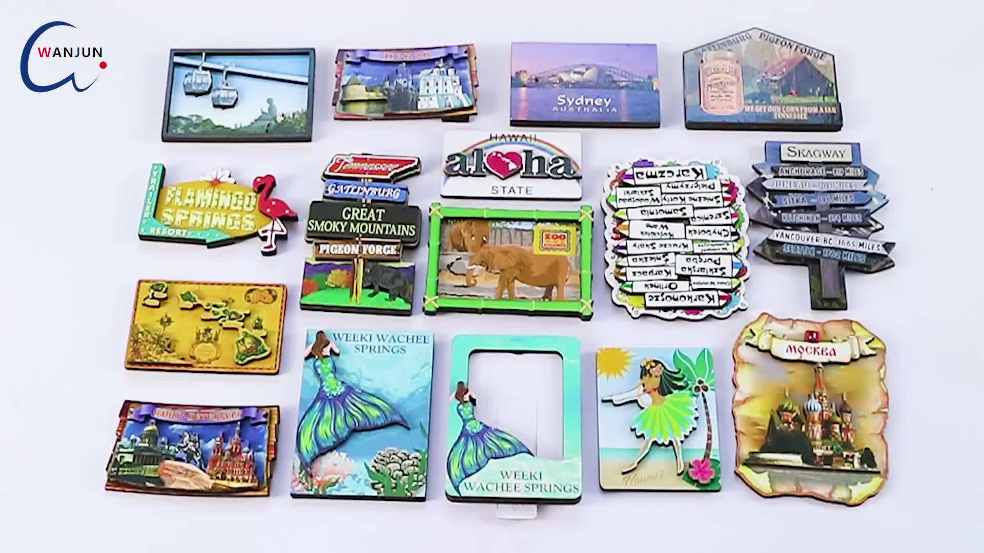 Custom Personalized Refrigerator Photo Double 3d Logo Fridge