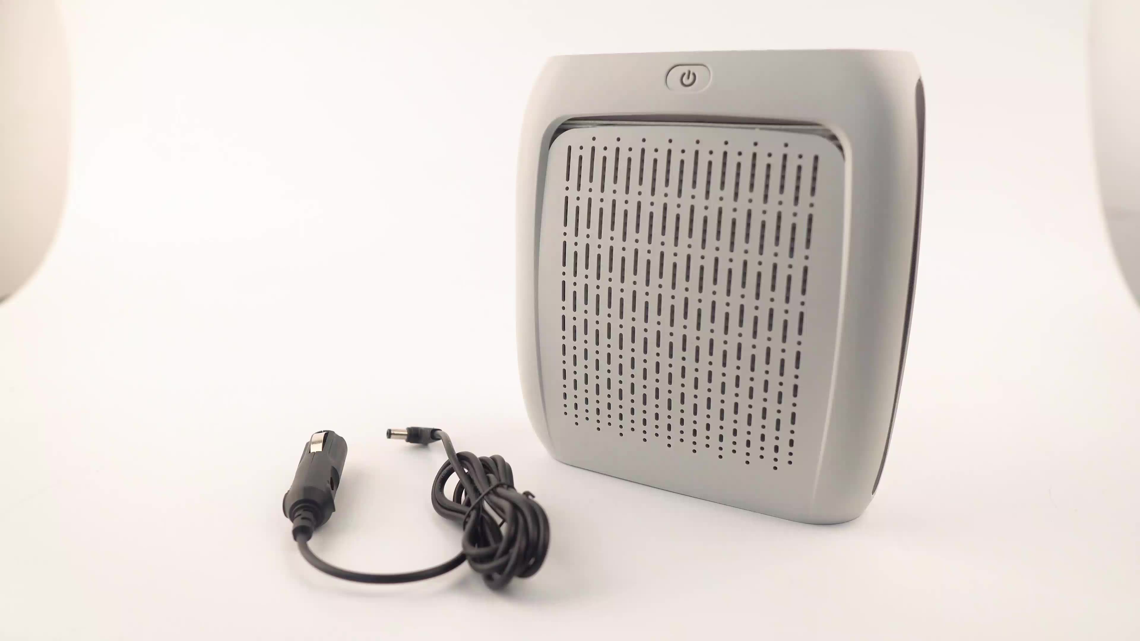 2021 New Arrival H13 True Hepa Car Air Purifier Portable Negative Ion