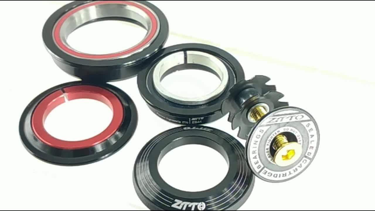 Ztto 4456st Mtb Bike Road Bicycle Headset 44mm 56mm Cnc 1 1/8"1 1/2" 1