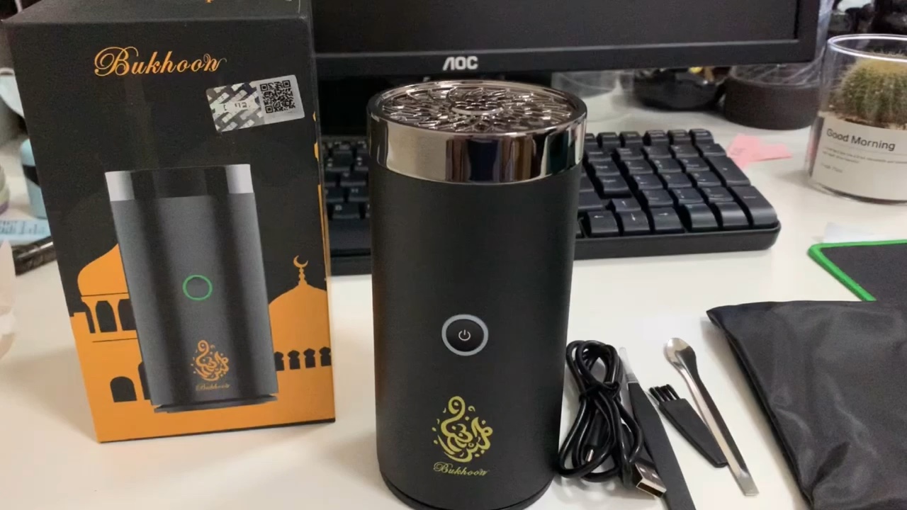 Incense Burner Portable Bakhoor Oud Lighter Backflow Portable Incense Burner Censer Arabic