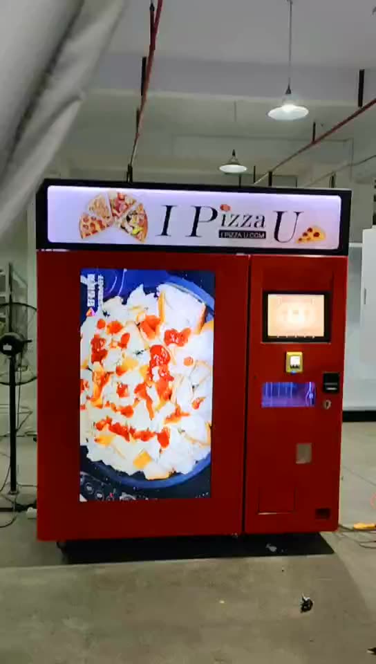 Let's Pizza Vending Machine With Baking System And Heating System Fast Delivery Sell Ready To