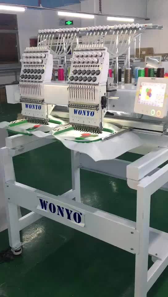 T Shirt Computerized Two Head Embroidery Machine Price Buy Two Head