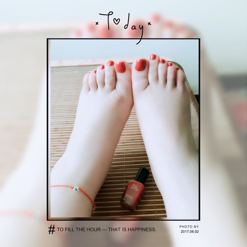 可剥甲油豆沙系列怎么样有用吗，母女俩使用一个月效果对比,第6张