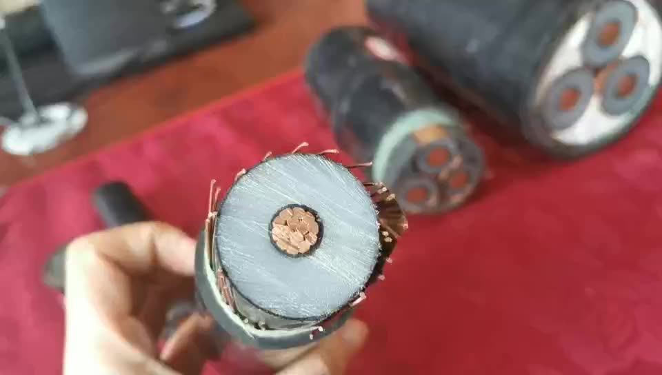 1core 240sqmm 33kv Xlpe Insulated Cable Mid Voltage Iec 605022
