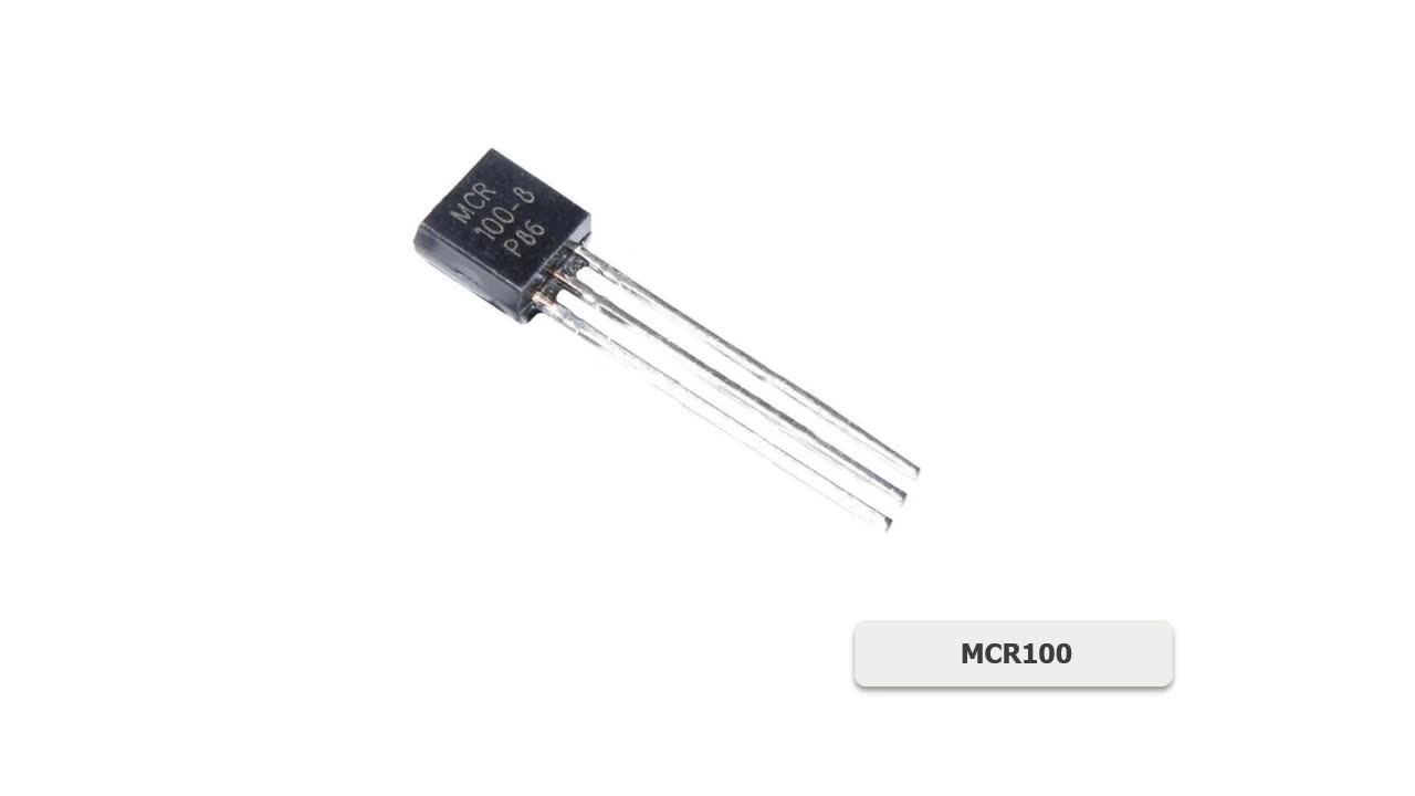 MCR100-6 Silicon Controlled Rectifiers low power mosfet high voltage power mosfe