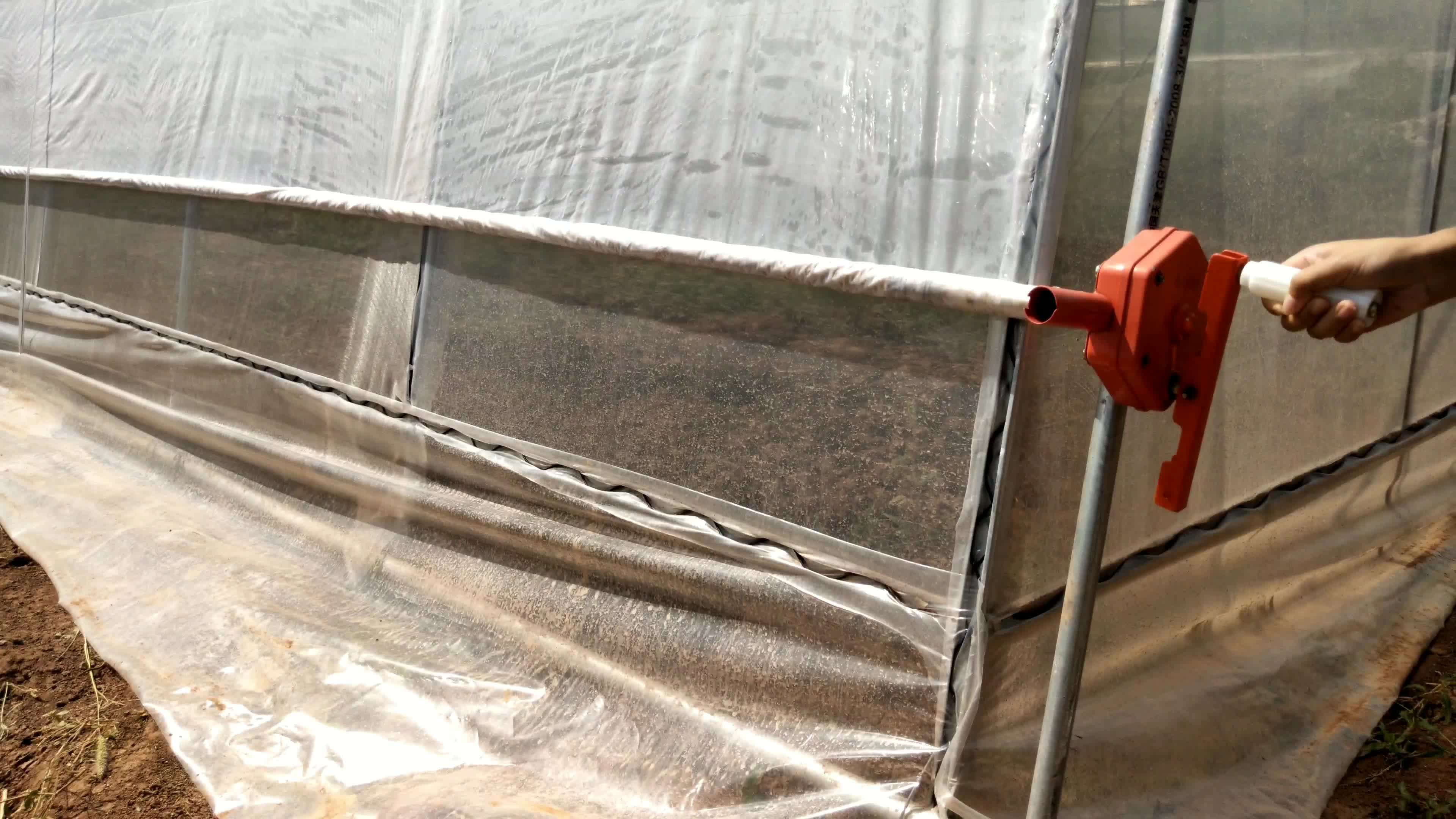Low Cost Greenhouse Electric Film Roller Automatic To Open The Window