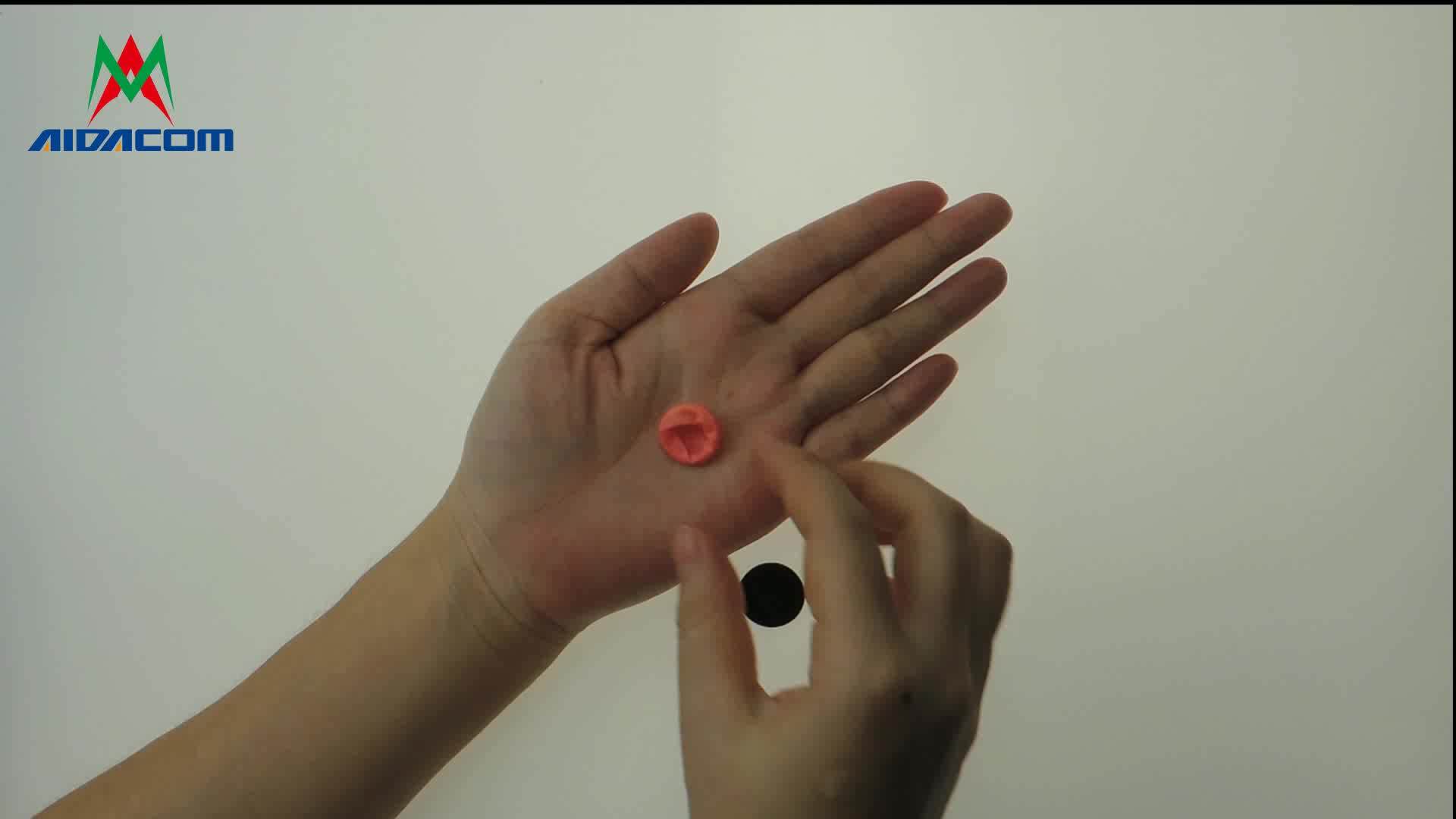 100pcs Cr0459 Blue Food Malaysia Finger Cot Esd Finger Cots Buy Esd