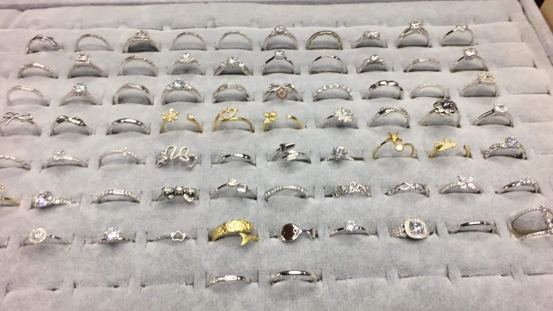 925 Sterling Silver Jewelry Wholesale,Trend Women Silver Ring With