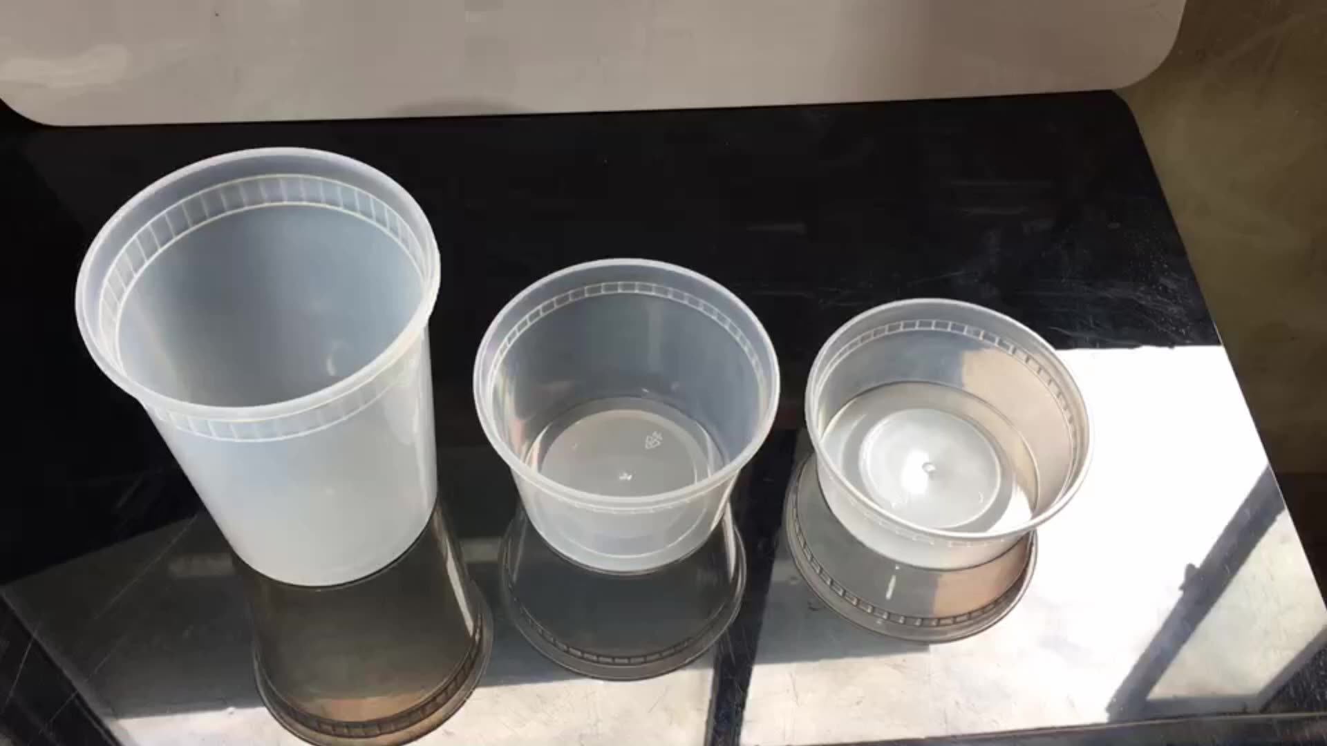 8oz 16oz 32oz Plastic Food Storage Box With Pp Plastic Material Bpa