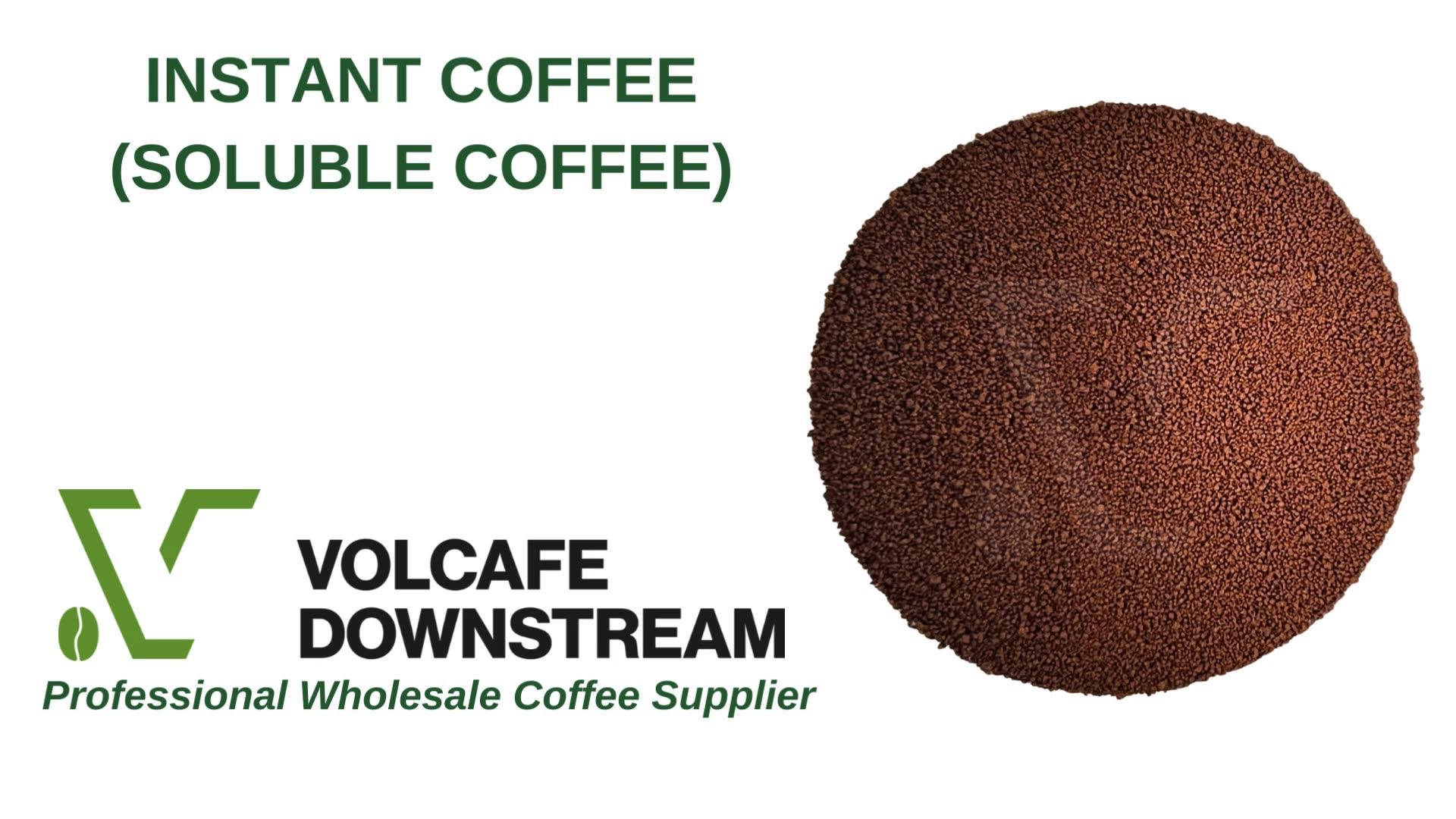Volcafe Instant Coffee Powder Vietnam Robusta Bitter Caffeinated