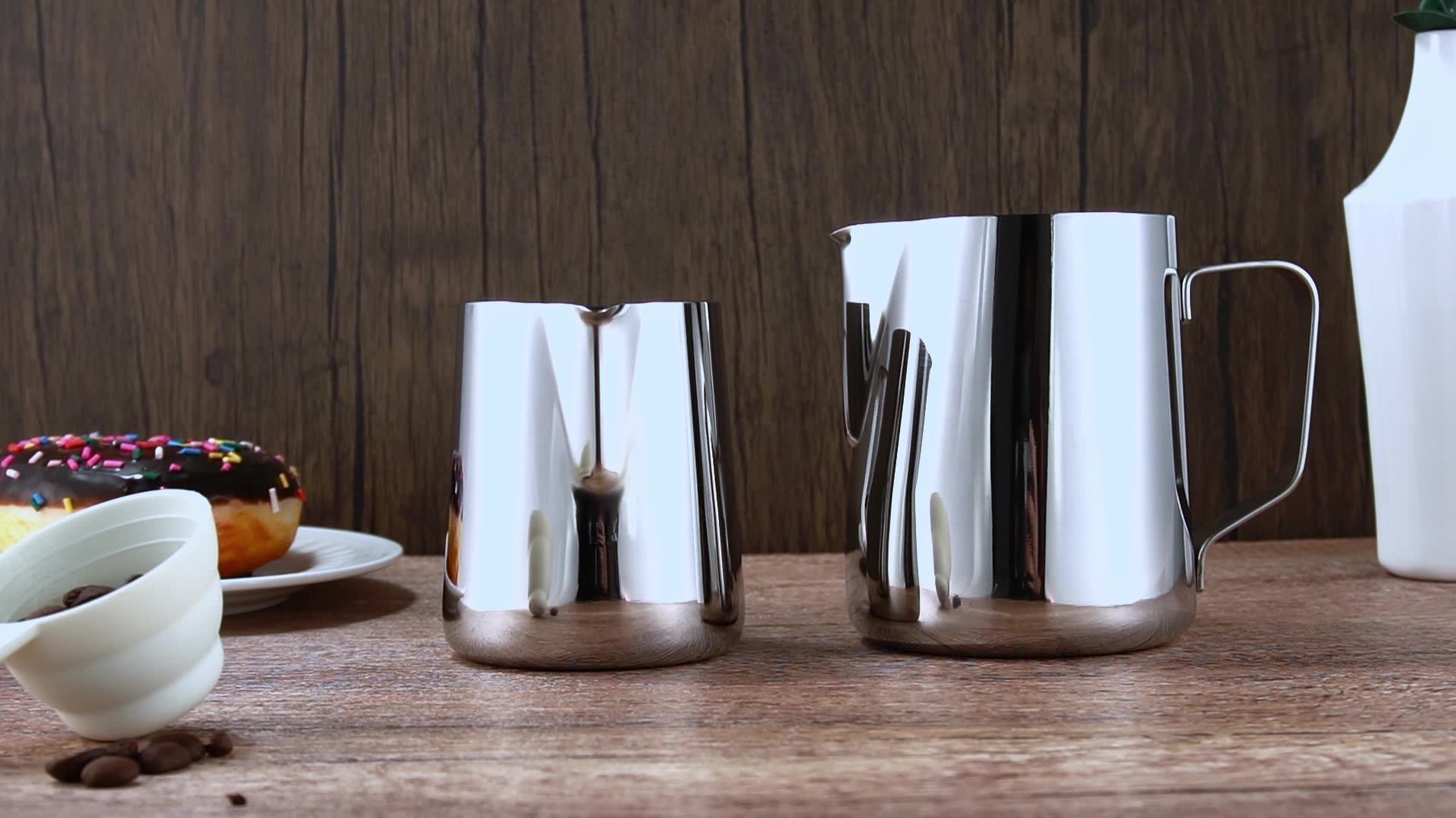 QZQ Arab Barista Coffee Maker Milk Frother Jugs 350ml 600ml