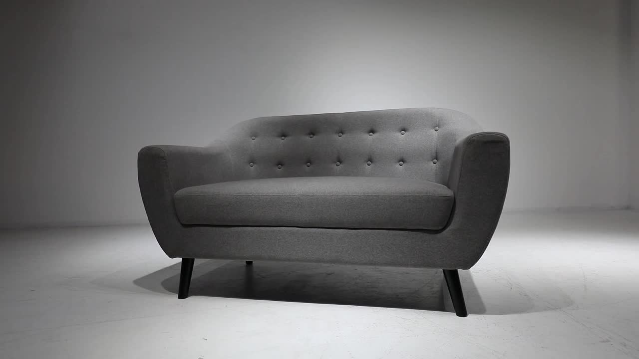 Grey Modern Luxury House Canape Grey Velvet L Shape Couch Sofa Living