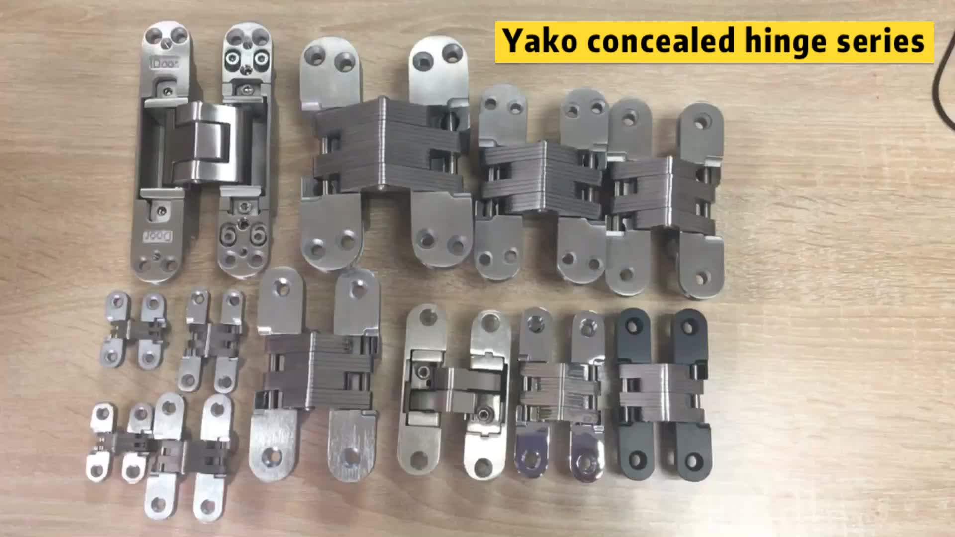 Soss Hinge Zinc Alloy Invisible Hidden Door Hinges Concealed