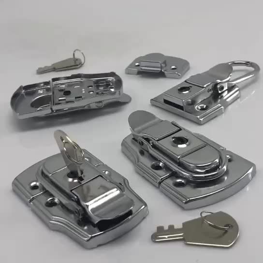 New Style Simple Installation Rotary Toggle Toolbox Padlock Latch Lock