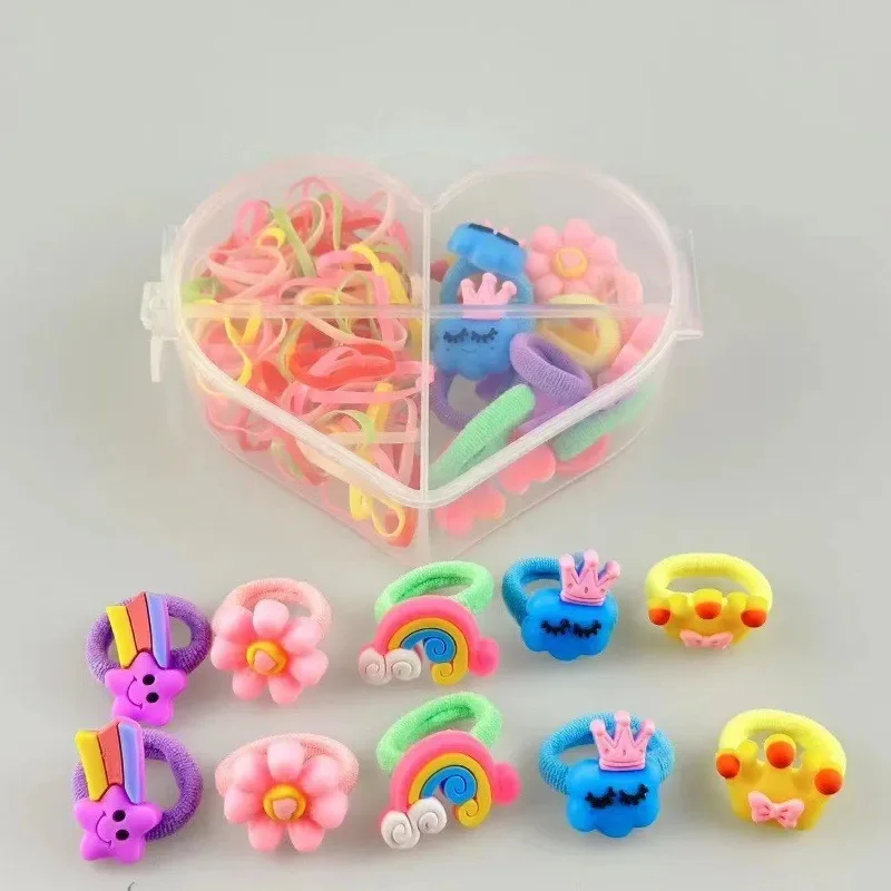 Cartoon crab pin flower-shaped