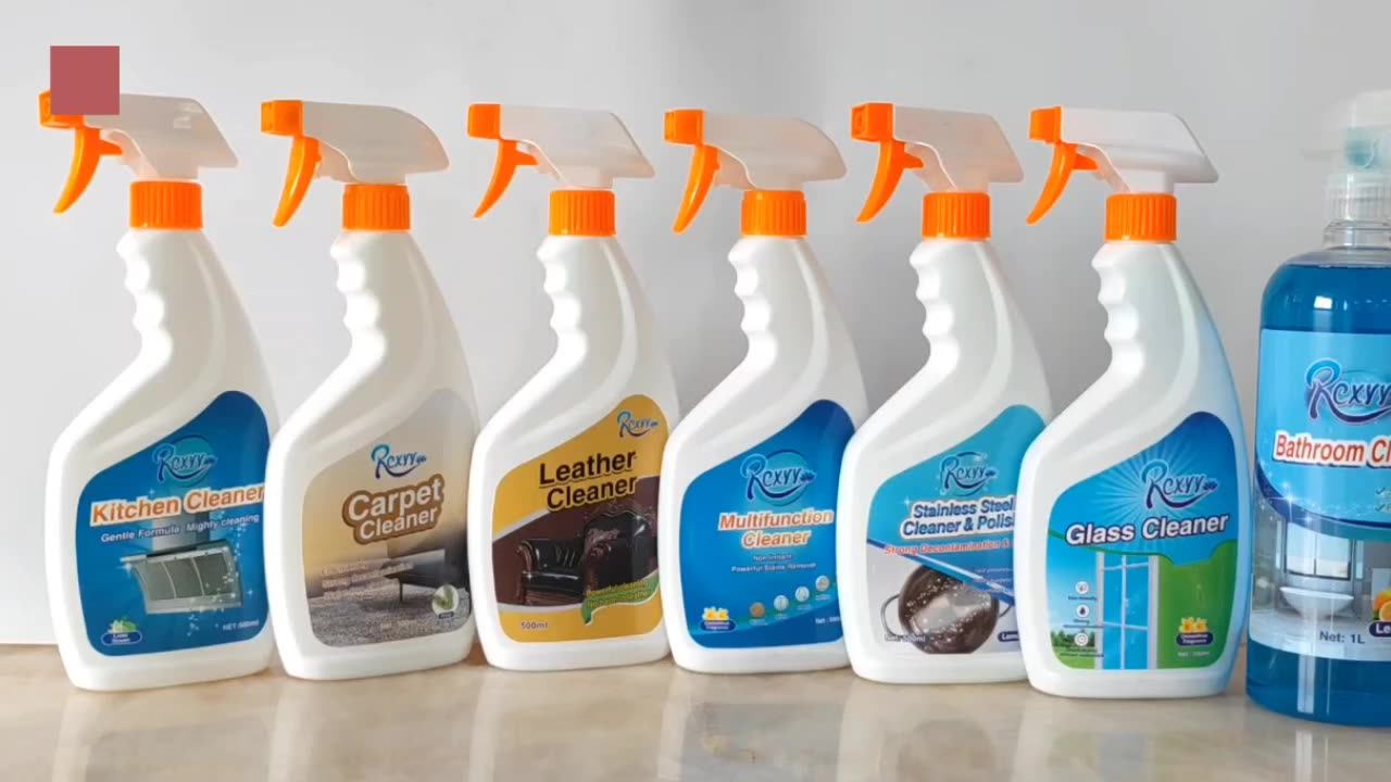 Oem Household Detergent Spray Cleaner Dishwashing Liquid Carpet Leather