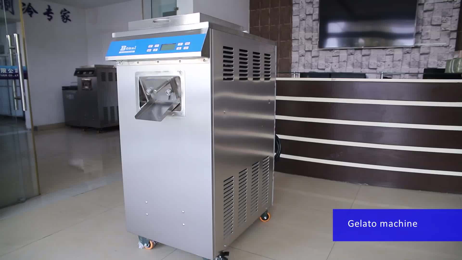 Hard Ice Cream Machine/ Italian Ice Cream Machine/ Gelato Making