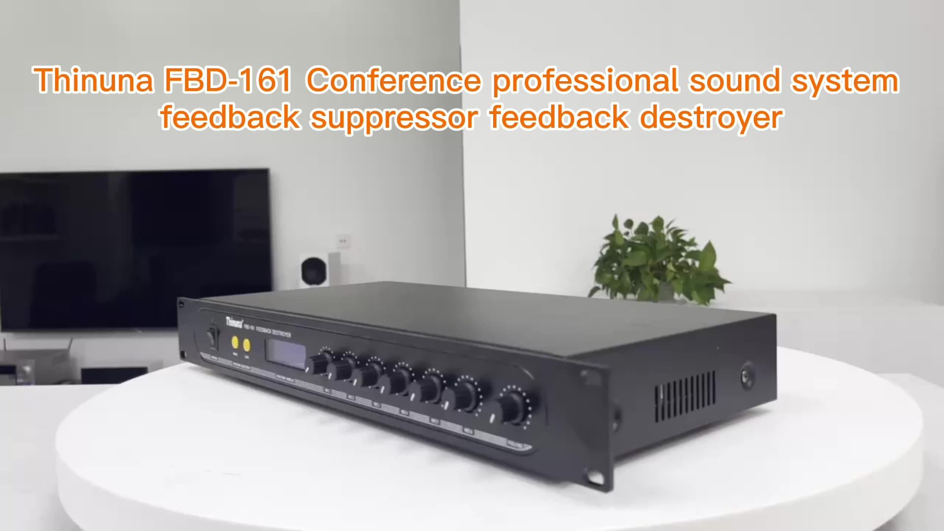 Thinuna Fbd161 Conference System Microphone Sound Mixer Performance