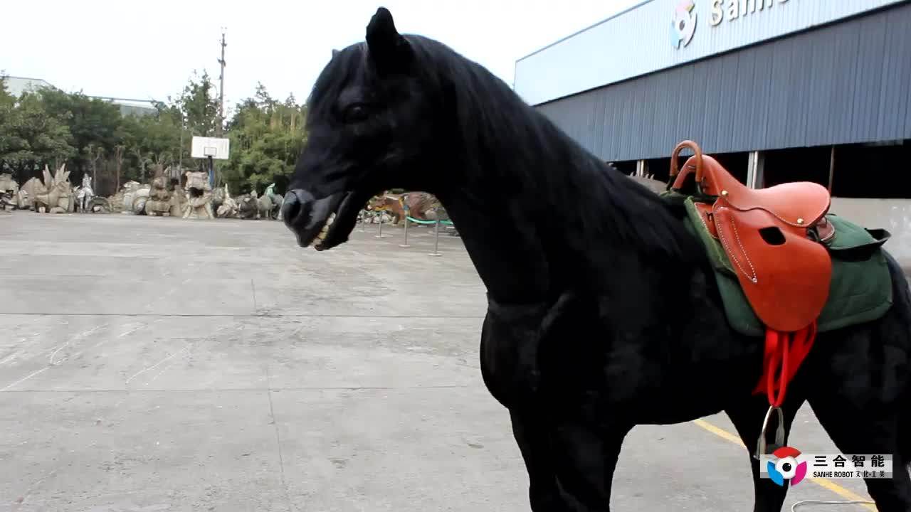 Life Size Ridable Animatronic Carsole Horse For Sale Buy Fiberglass