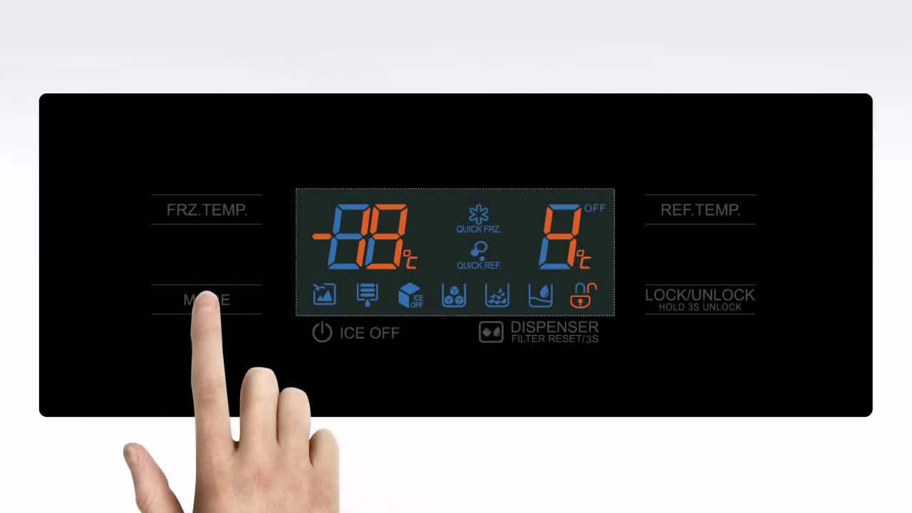 Home Refrigerator 550l Side By Side Double Door Fridge Freezer Buy