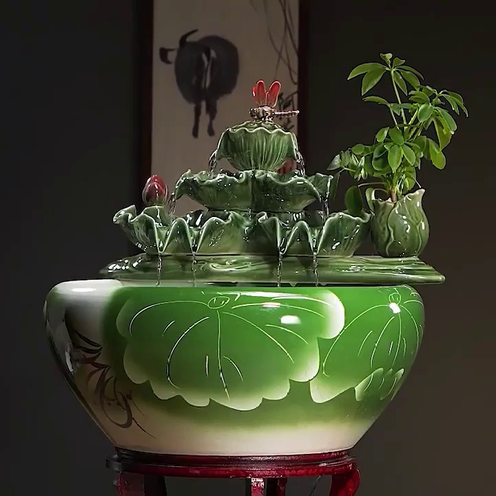 流水生财摆件的水循环原理你知道吗？