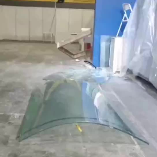 Bended Laminated Glasses car