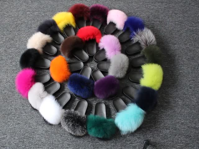 huge fur slides